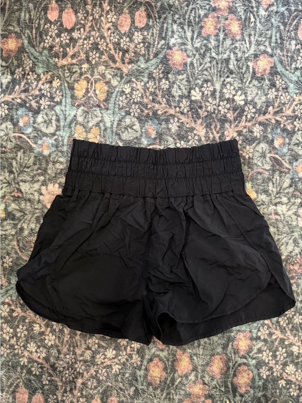 Zenana Black Running Shorts XL